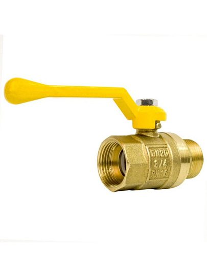 Кран для газа г-ш, 3/4", ручка, STI