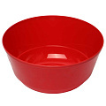 Миска пластик, круглая, 2 л, с крышкой, с декором, Bergamo, 221165706/03, красная - фото 4