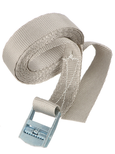 Ремень крепления груза 2 шт, 3 м, комплект, кольцевой с фиксатором 250 кг, полиэстер, Clim Art, CLA01101