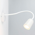 Светильник бра General Lighting Systems, Чтец, 50 Вт, GU10, на 1 лампочку, IP20, 40х8х8 см, на гибком основании, белый, 661930 - фото 2