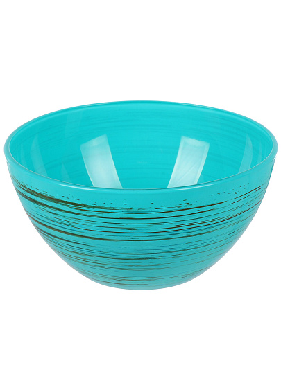 Салатник стекло, круглый, 16х8 см, 0.7 л, средний, Торнадо МИКС, Декостек, 425/1-Н "Торнадо" МИКС, в ассортименте