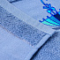 Полотенце банное 50х90 см, 100% хлопок, 420 г/м2, Зонт, подарочная упаковка, голубое, Китай, DH-1 - фото 3