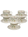 Набор чайный фарфор, 12 предметов, на 6 персон, 280 мл, Balsford, Мануэла, 181-44032, подарочная упаковка - фото 3
