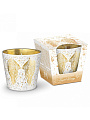Свеча ароматизированная, 8.5х9х9 см, в стакане, Bartek Candles, Королевские крылышки, 115 гр - фото 2