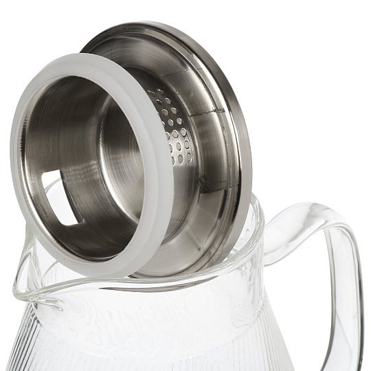 Кувшин стекло, 1.5 л, с крышкой, Regent Inox, Linea Franсo, 93-FR-BR-16-1500