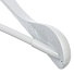 Вешалка-плечики для одежды, 43х20 см, пластик, белая, T2022-440 - фото 2