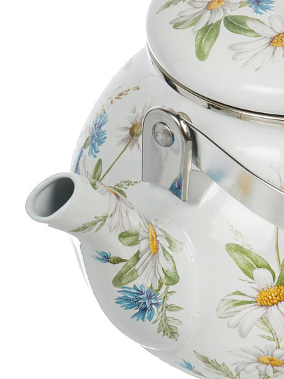 Чайник сталь, эмалированное покрытие, 2.5 л, Agness, Sentiment, индукция, 934-636