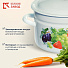 Кастрюля эмалированная сталь, 5 л, с крышкой, крышка сталь, цилиндрическая, Керченский металлургический завод, 41804-162/6, в ассортименте - фото 5