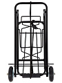 Тележка складная 31х36х88 см, металл, 25 кг, черная, Рыжий кот, BX-25ZP-2, 093530 - фото 2
