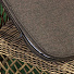 Мебель садовая Green Days, Барбара, бежевая, стол, 160х90х75 см, 4 кресла, подушка серо-коричневая, CYH1927W - фото 4