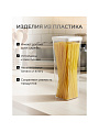 Банка для сыпучих продуктов, пластик, 1.9 л, 10х10х28 см, с крышкой, Idea, Степ, М 1294 - фото 4
