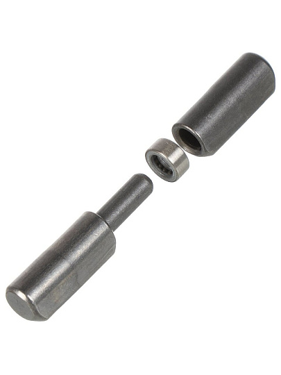 Петля гаражная, Аллюр, 10х60 мм, 1058, с подшипником, каплевидная, для сварки