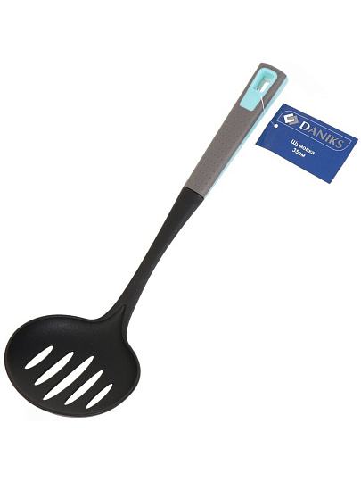 Шумовка нейлон, 35 см, навеска, Daniks, Грей, Y4-4960