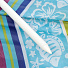 Зонт пляжный 200 см, с наклоном, 8 спиц, металл, Полосы орнамент, LY200-1(239-4AA) - фото 5