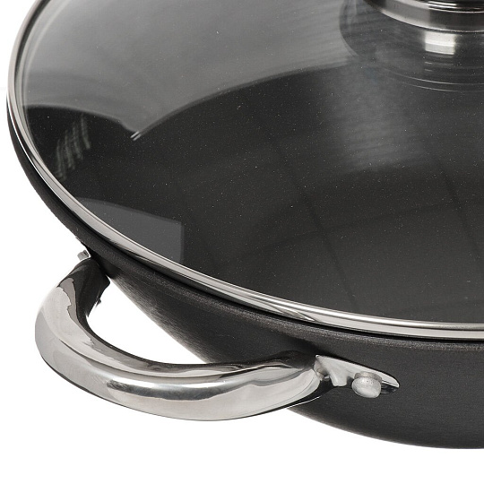 Казан чугун, антипригарное покрытие, 4.4 л, с крышкой, решетка, нейлоновая лопатка, бамбуковые палочки, Satoshi, 808-031