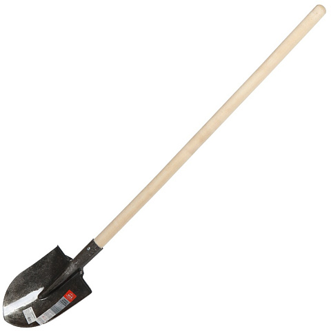 Лопата штыковая, рессорная сталь, черенок деревянный, Арти, Копанец, 00-00001103, универсальный