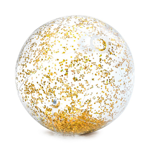 Мяч надувной, 51 см, в ассортименте, Intex, Прозрачный блеск, 58070NP