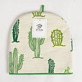 Грелка на чайник «Этель» Кактусы 28х28см, репс,пл.130 г/м2, 100% хлопок, 6883949 - фото 3