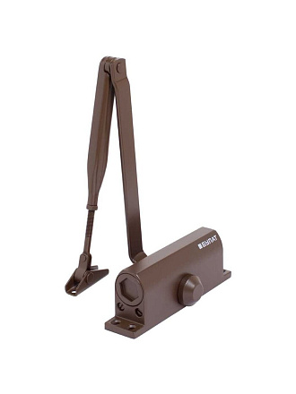 Доводчик дверной Булат, Ultimate ДД-100 A-C, -42°C + 50°C °C, морозостойкий, 120 кг, коричневый, 14922