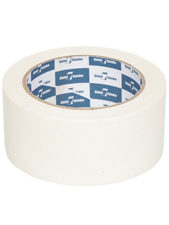 Лента малярная 50 мм, основа бумажная, 36 м, Klebebander, Kraft Premium, крепированная