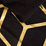 Наволочка декоративная Черная с золотом, 100% полиэстер, 43 х 43 см, Y6-1906 - фото 4
