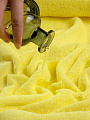 Полотенце банное 70х140 см, 100% хлопок, 380 г/м2, Грация, Silvano, лимон, Узбекистан - фото 2