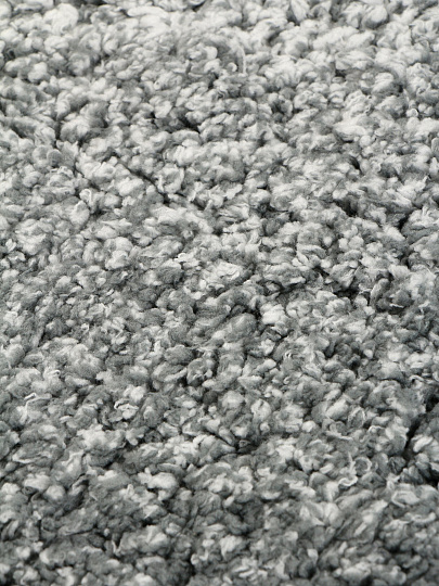 Коврик для ванной микрофибра, 0.5Х0.8 м, серо-синие полосы, Silvano, Лиона