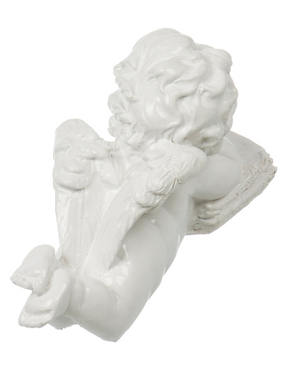 Фигурка декоративная Амур с книгой, 9х14.5 см, 512