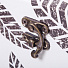 Шкатулка-сундук для украшений, искусственная кожа, 23х16.5х13.5 см, Листья, Y3-1778 - фото 3