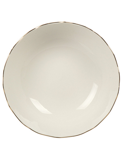 Ваза для фруктов, фарфор, на ножке, 20 см, Jewel, Кружево, ПС0009-14