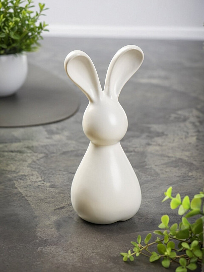 Фигурка декоративная керамика, Кролик, 9х7.5х19.5 см, Y4-9108