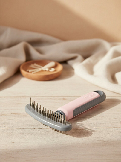 Расческа-гребень для домашних животных, цвета микс, 18 см, Y4-11441