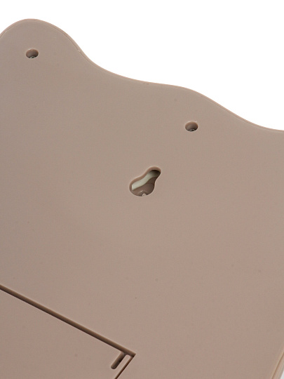 Зеркало настольное, 17.5х23.5 см, прямоугольное, матовая оправа, серо-бежевое, A070060