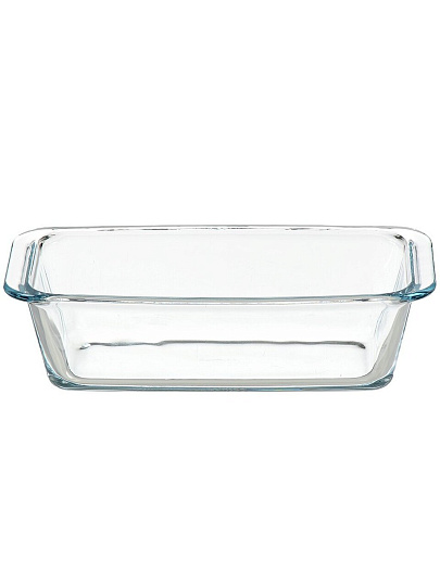Форма для запекания стекло, 11.5х25х7 см, 1.12 л, прямоугольная, для кекса, Borcam, Sets, 59884