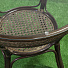Мебель садовая Costa Brava, коричневая, стол, 81х81х76 см, 2 стула, подушка бежевая, 110 кг, IND09 - фото 8