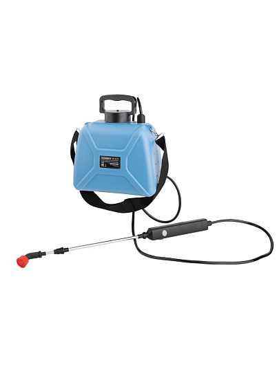 Опрыскиватель садовый аккумуляторный, Favourite, 5 л, Li-ion, 2 А.ч, 3.7 В, пластик, 2000 мм, 0.6 л/мин, 2 м, СП 5 ГЛ