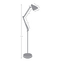 Светильник напольный, торшер, красный, 230V, 40W, E27 Camelion KD-332 C04 - фото 2
