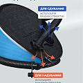 Насос воздушный для надувания и сдувания, ножной, 1.6 л, 3 насадки, Bestway, Air-Step, 62005 - фото 14