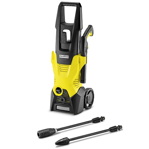 Мойка высокого давления Karcher, K3, 1.601-812.0, 1.6 кВт, 120 бар, 380 л/ч, 2 насадки