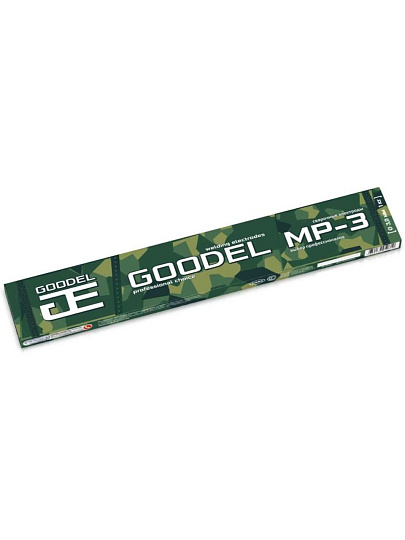 Электроды Goodel, МР-3, 3х350 мм, 1 кг, картонная коробка, аналог МР-3 АРС