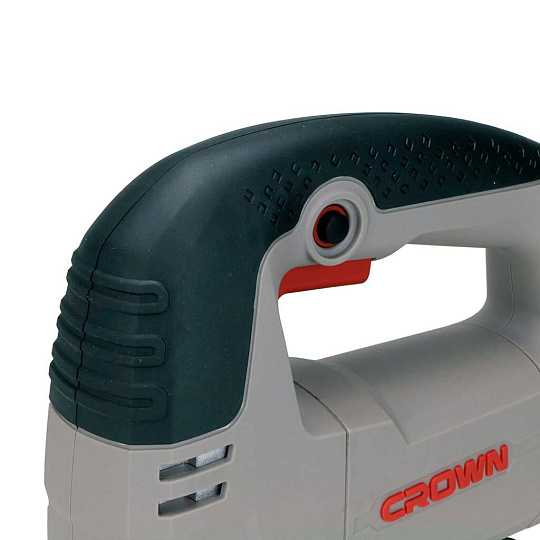 Лобзик электрический Crown, CT15189, 710 Вт, дерево 85 мм, сталь 10 мм, алюминий 20 мм, маятниковый ход, регулировка оборотов, T344D