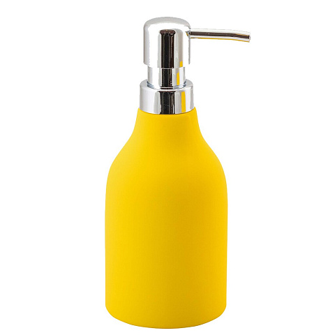 Дозатор для жидкого мыла, Swensa, Unna, керамика, резина, cветло-желтый, ATC-1204YLW-01