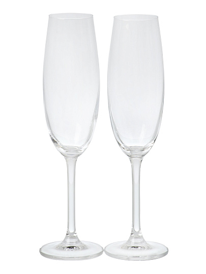 Бокал для шампанского, 220 мл, стекло, 2 шт, Bohemia, Colibri/Gastro, 91L/4S032/T/00000/220-2S1REP