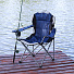 Стул-кресло 59х59х110 см, синее, полиэстер 600D, с сумкой-чехлом, 120 кг, Green Days - фото 2