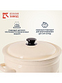 Кастрюля эмалированная сталь, 12 л, крышка сталь, цилиндрическая, Керченский металлургический завод, 41804-242-У2, в ассортименте - фото 7