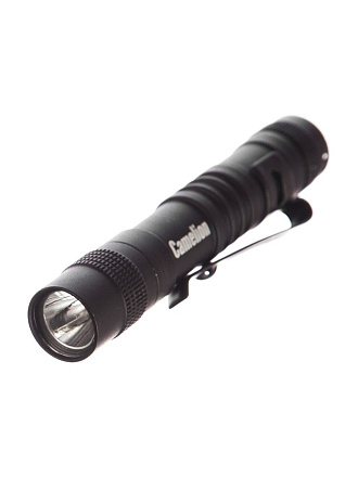 Фонарь ручной, Camelion, 51 516, алюминий, черный, 12916