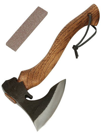 Топор кованный, 360х150 мм, рук дерев, Ратник, 2К-039axe