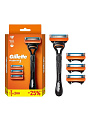 Станок для бритья Gillette, Fusion, для мужчин, 4 сменные кассеты