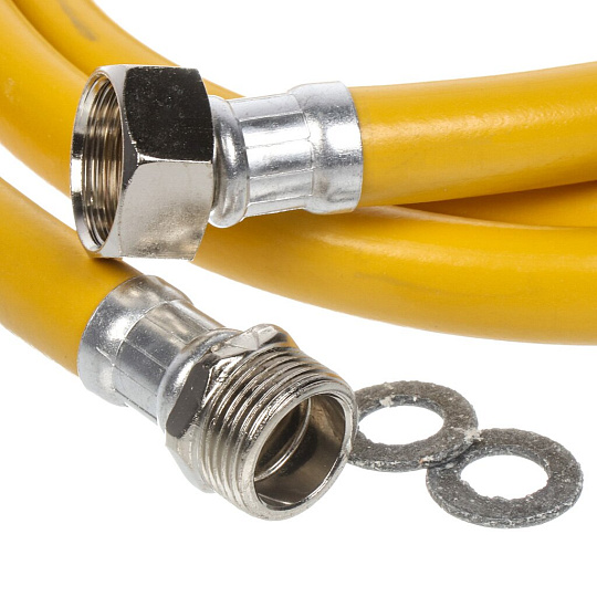 Подводка для газа 3/4&quot;х1.2 м, г-ш, ПВХ, ELKA