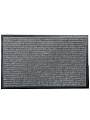 Коврик грязезащитный, 50х80 см, прямоугольный, резина, с ковролином, ребристый, серый, 35-041/w - фото 3